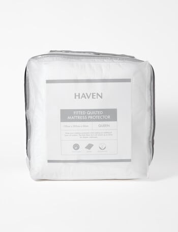 Haven Essentials Fitted Cotton Quilted Mattress Protector product photo