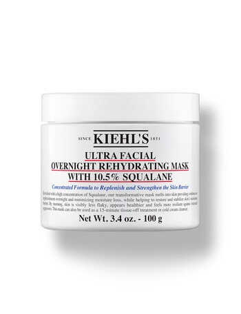 Kiehls Ultra Facial Overnight Rehydrating Mask With Squalane, 100ml product photo