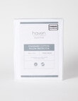 Haven Essentials Standard Cotton Pillow Protector, Twin Pack product photo