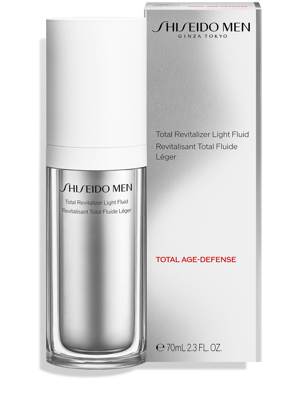 Shiseido Men Total Revitalizer Light Fluid 70ml - Men's Skincare
