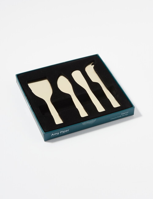 Amy Piper Manor Cheese Knife, Set-of-4, Champagne product photo View 02 L