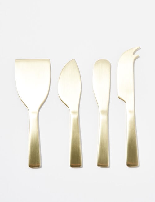 Amy Piper Manor Cheese Knife, Set-of-4, Champagne product photo View 04 L