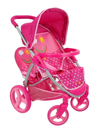 Sunshine Dots Mabelle Duo Doll Stroller product photo
