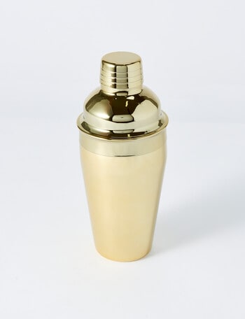 SouthWest Bar Cocktail Shaker, 500 ml, Gold product photo