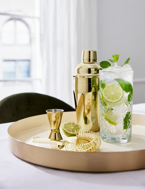 SouthWest Bar Cocktail Shaker, 500 ml, Gold product photo