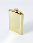 SouthWest Bar Hip Flask, 220ml, Gold product photo View 02 S