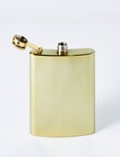 SouthWest Bar Hip Flask, 220ml, Gold product photo View 03 S