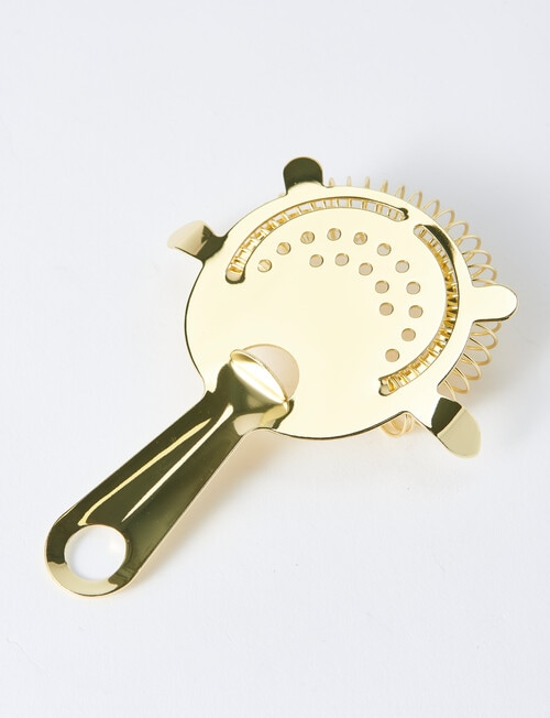 SouthWest Bar Cocktail Strainer Gold product photo