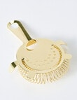 SouthWest Bar Cocktail Strainer Gold product photo View 03 S