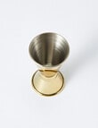 SouthWest Bar Jigger, 15/30ml, Gold product photo View 03 S