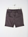 No Issue Denim Short, Black Wash product photo