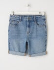 No Issue Denim Short, Blue product photo