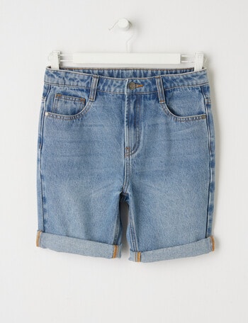 No Issue Denim Short, Blue product photo