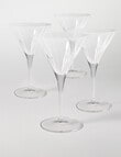 Luigi Bormioli Bach Martini Glasses, 260ml, Set of 4 product photo