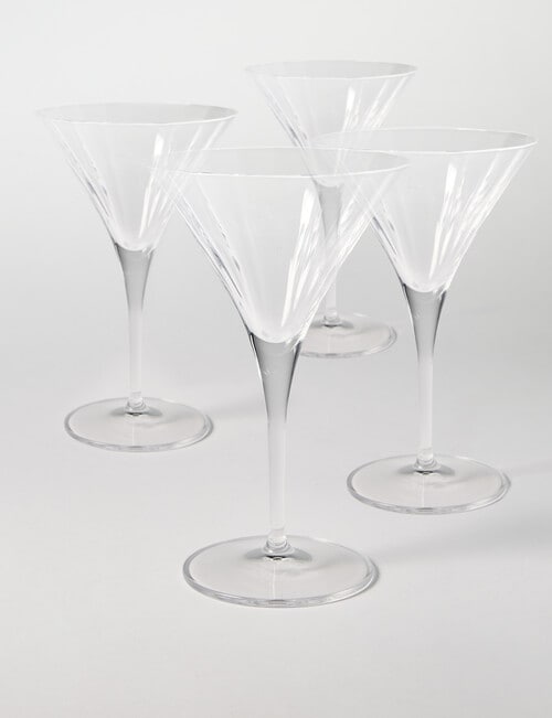 Luigi Bormioli Bach Martini Glasses, 260ml, Set of 4 product photo