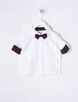 Teeny Weeny All Dressed Up Dress Shirt, White product photo View 02 S