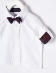 Teeny Weeny All Dressed Up Dress Shirt, White product photo View 03 S
