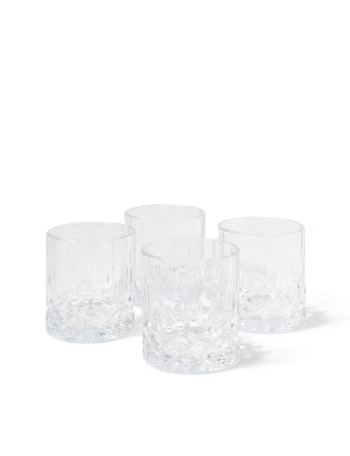 Stevens Social Club Bar Whiskey Glass, Set of 4 product photo View 02 L