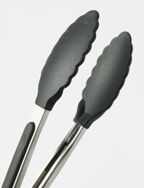 Bakers Delight Mini Tongs, Black, 21cm product photo View 03 L