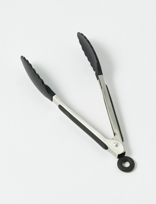 Bakers Delight Mini Tongs, Black, 21cm product photo View 04 L