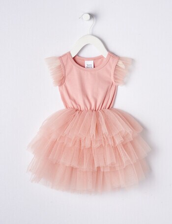 Teeny Weeny All Dressed Up Charlotte Dress, Blush product photo
