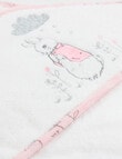 Peter Rabbit Peter Rabbit Pink Cloud Hooded Towel, Pink product photo View 03 S