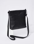 Milano Front Pocket Cross-Body Bag, Black product photo View 02 S