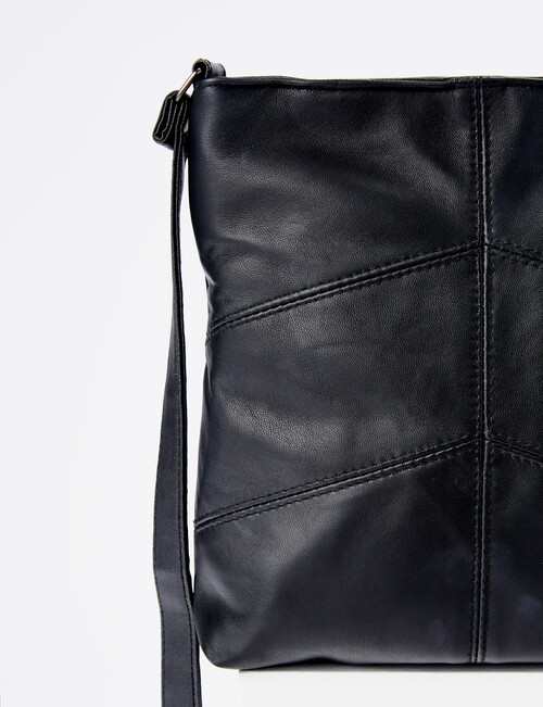Milano Front Pocket Cross-Body Bag, Black product photo View 05 L