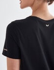 Superfit Scoop Hem Tee, Black product photo View 05 S
