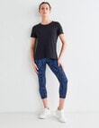 Superfit Scoop Hem Tee, Black product photo View 03 S