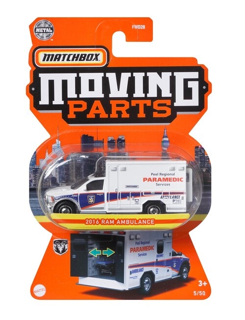 Matchbox Moving Parts Cars, Assorted product photo View 04 L