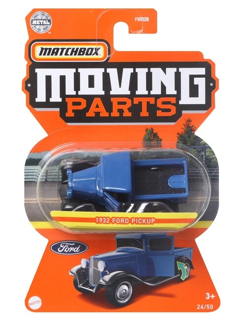 Matchbox Moving Parts Cars, Assorted product photo View 07 L