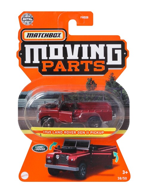 Matchbox Moving Parts Cars, Assorted product photo View 12 L