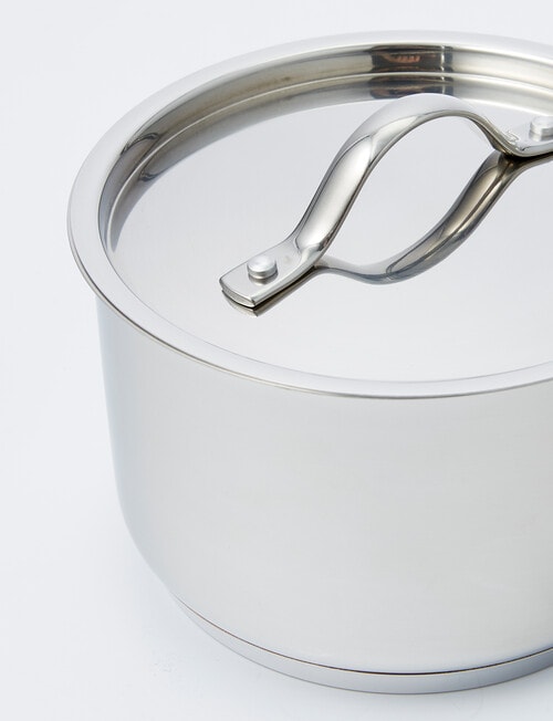 Baccarat iD3 Stainless Steel Saucepan with Lid, 16cm product photo View 03 L