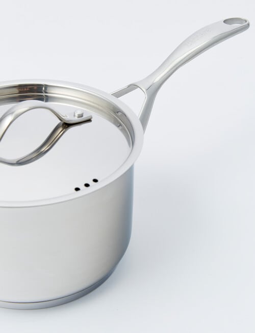 Baccarat iD3 Stainless Steel Saucepan with Lid, 16cm product photo View 05 L