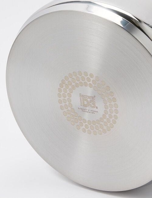 Baccarat iD3 Stainless Steel Casserole with lid, 24cm product photo View 02 L