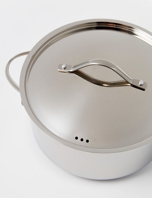 Baccarat iD3 Stainless Steel Casserole with lid, 24cm product photo View 03 L