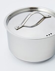 Baccarat iD3 Stainless Steel Saucepan with Lid, 18cm product photo View 04 S