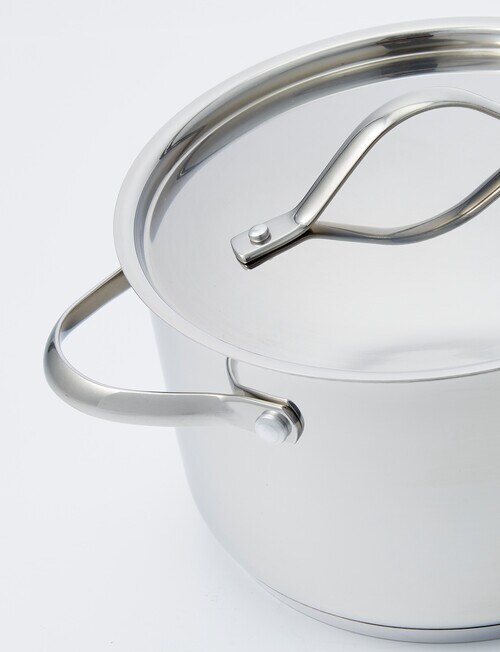 Baccarat iD3 Stainless Steel Saucepan with Lid, 20cm Saucepans & Frypans