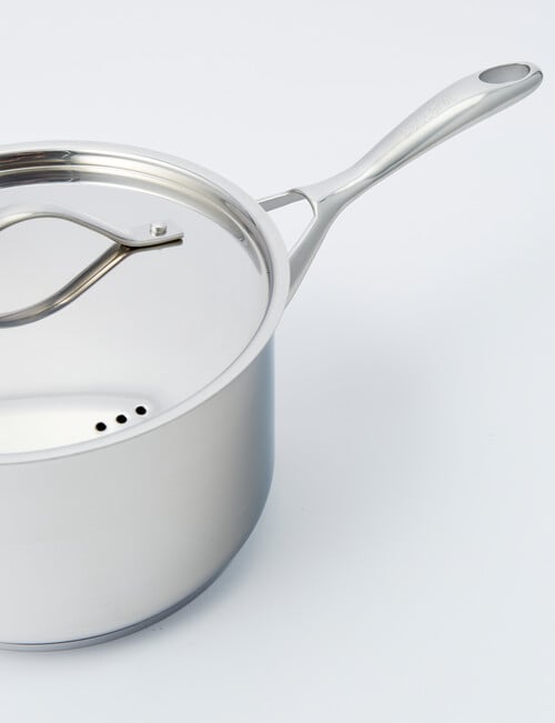 Baccarat iD3 Stainless Steel Saucepan with Lid, 20cm product photo View 05 L