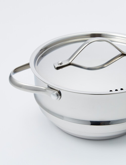 Baccarat iD3 Stainless Steel Universal Steamer, 20cm product photo View 04 L