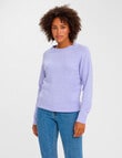Vero Moda Doffy Long-Sleeve Jumper, Jacaranda product photo