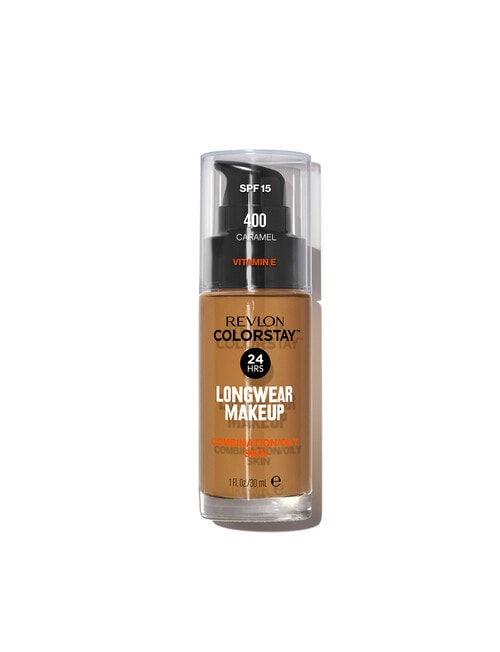 Revlon ColorStay Longwear Makeup For Combination or Oily Skin, Caramel product photo