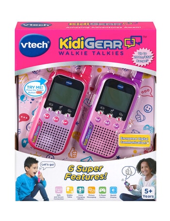 Vtech Kidigear Walkie Talkies, Pink product photo