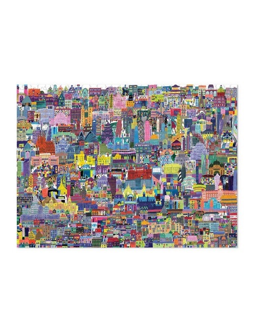 Crocodile Creek Buildings of the World 1000-piece Puzzle product photo View 02 L