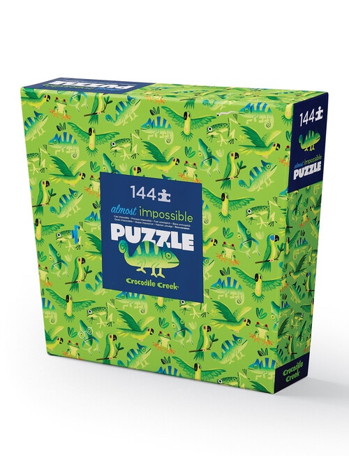 Crocodile Creek Almost Impossible Jungle Jive 144-piece Puzzle product photo