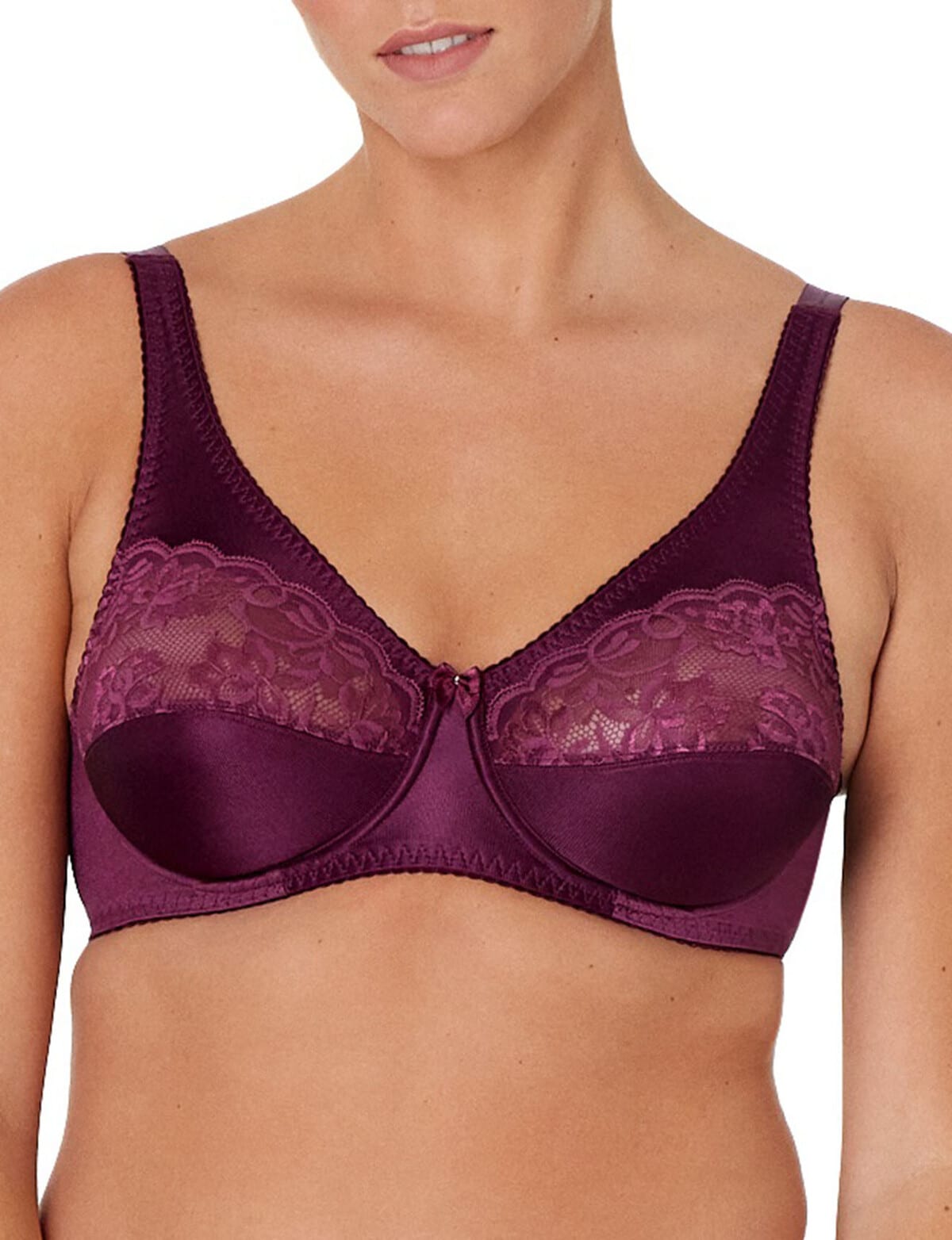 Valmont Brown Unlined Sheer Embroidered Lace Underwire Bra Size 40DD -  Ceylon Exports & Trading Sri Lanka