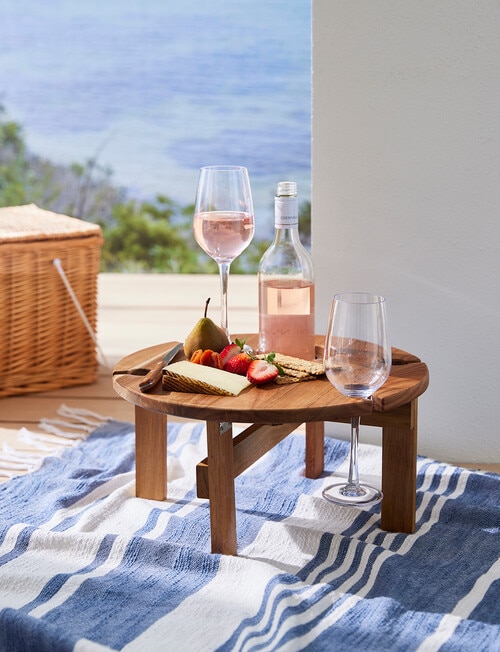 Terrace Wine & Serving Picnic Board, Acacia product photo View 07 L