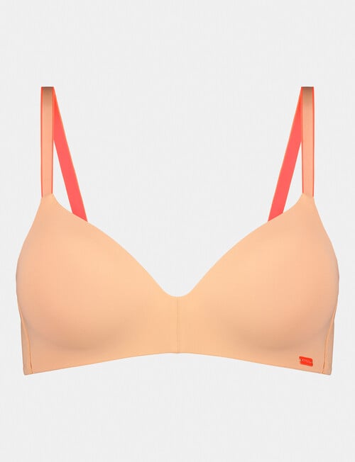 Me By Bendon Hold Me Wirefree Bra, Tuscany & Neon, A-DD product photo View 04 L