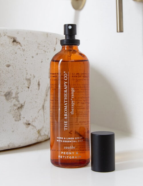 The Aromatherapy Co. Therapy Home & Linen Spray, Soothe, Peony & Petitgrain, 100ml product photo View 03 L